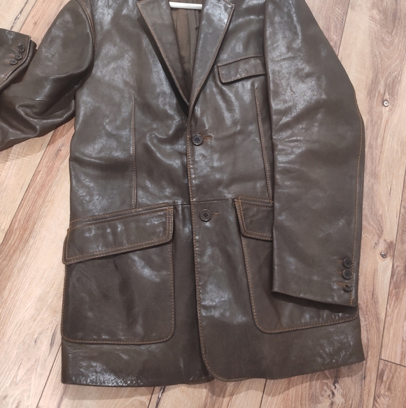 Dkny Luxury Leather Jacket - Picture 15 of 15